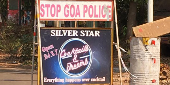 goa police cocktail